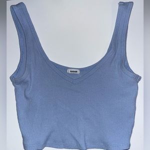 cropped tank top